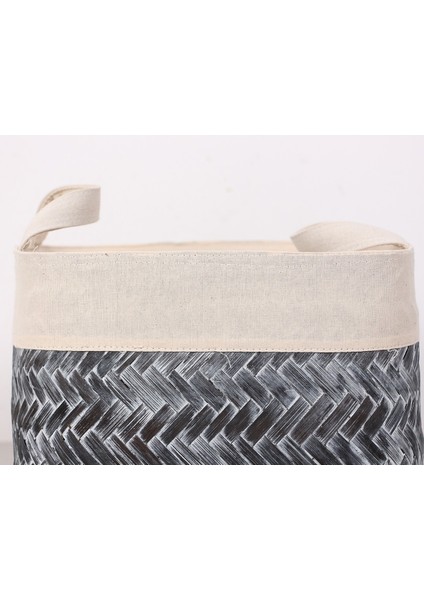 Mylamp Humi 25X25X21 cm Doğal Bambu M Sepet indirimleri