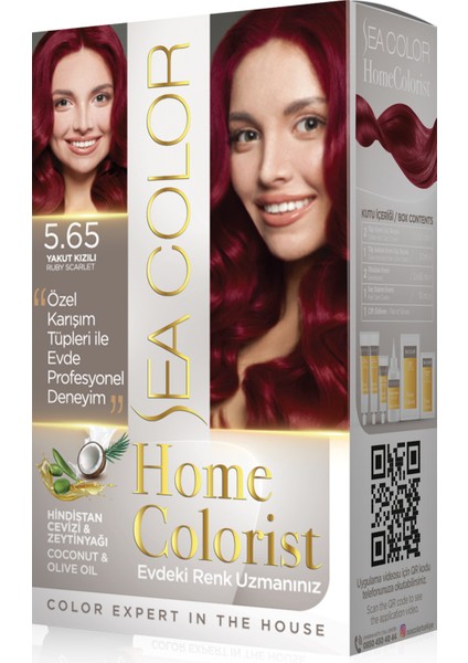 Home Colorist Set Boya 5.65 Yakut Kızılı