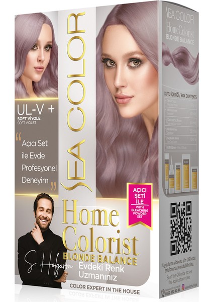 Home Colorist Set Boya UL-V+ Soft Viyole