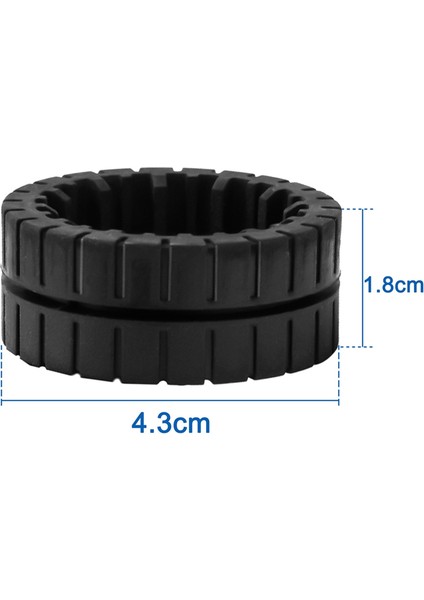 2 Pcs Slip Olmayan Yedek Tekerlek Lastikleri Irobot Braava Jet M6 (6110) (6012) (6112) (6113) Robot Vakum Süpürge Parçaları (Yurt Dışından) modelleri