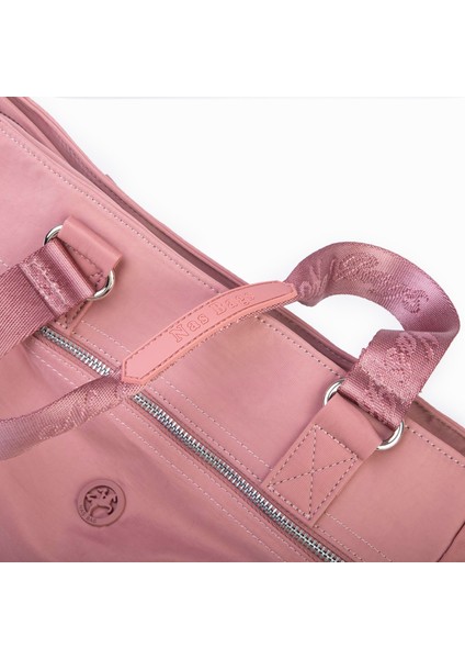 Kadın Spor Geniş Hacimli Hafif Omuz ve Çapraz Çanta Gül Kurusu indirimleri