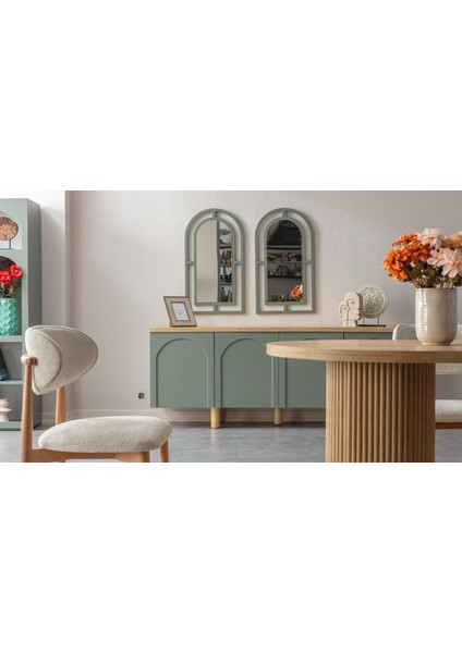 Alva Bohem Natural Ahşap Masa Sandalye Takımı 80X180 modelleri