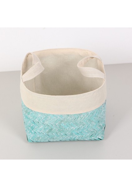 Mylamp Humi 25X25X21 cm Doğal Bambu M Sepet