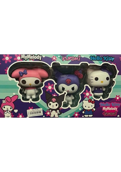 Gold Toys Kuromi - Melody Oyuncak 3lü