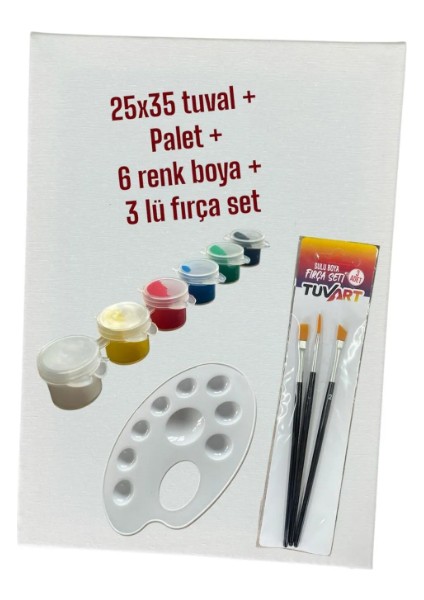 Tuvval Tuval Başangıç Seti -1