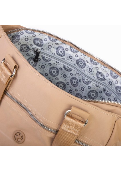 Kadın Spor Geniş Hacimli Hafif Omuz ve Çapraz Çanta Kum modelleri