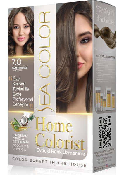 Home Colorist Set Boya 7.0 Kum Fırtınası