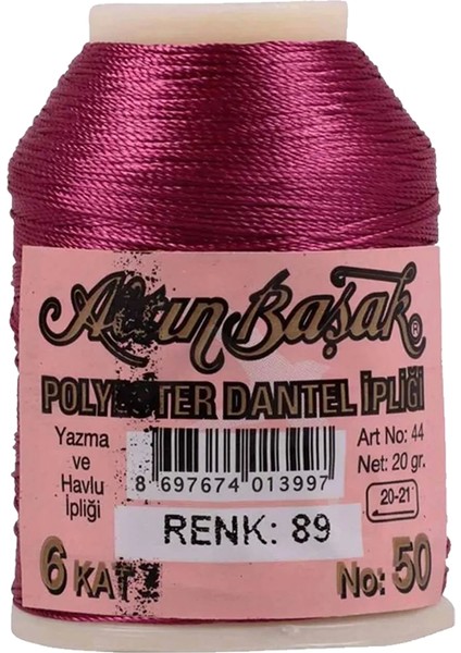 3 Adet Altınbaşak Oya ve Dantel Ipi 20 gr - Royaleks - No: 089 modelleri