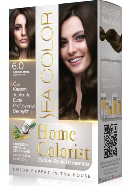 Home Colorist Set Boya 6.0 Derin Kumral