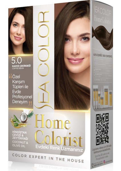 Home Colorist Set Boya 5.0 Kahve Çekirdeği