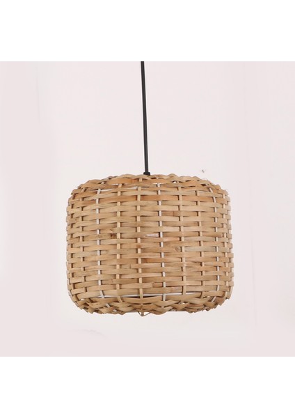 Mylamp Rose Rattan Avize 26X20 cm