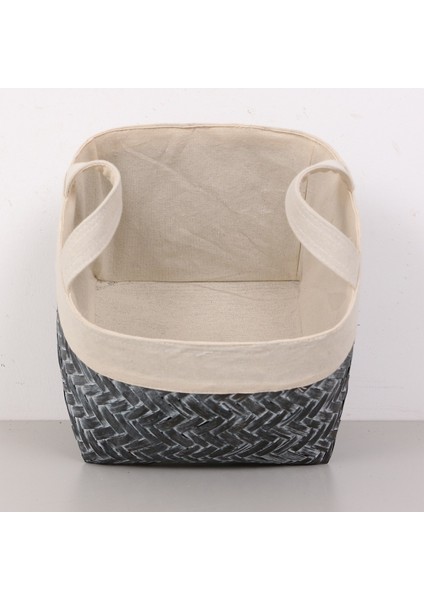 Mylamp Humi 30X30X23 cm Doğal Bambu M Sepet