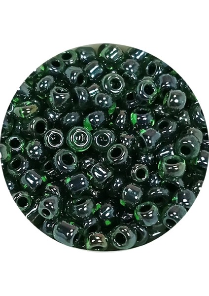 Dökme Cam Kum Boncuk (8/0) 3 mm - 20 Gram - Parlak Yeşil - BNC162 fiyatları