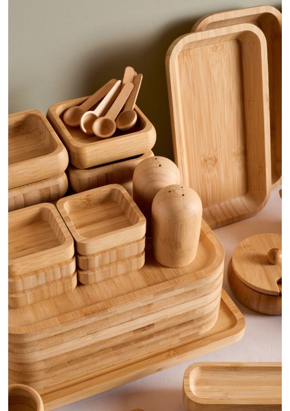 Rumeli Bambu 67 Parça 6 Kişilik Kahvaltı Takımı fırsatları