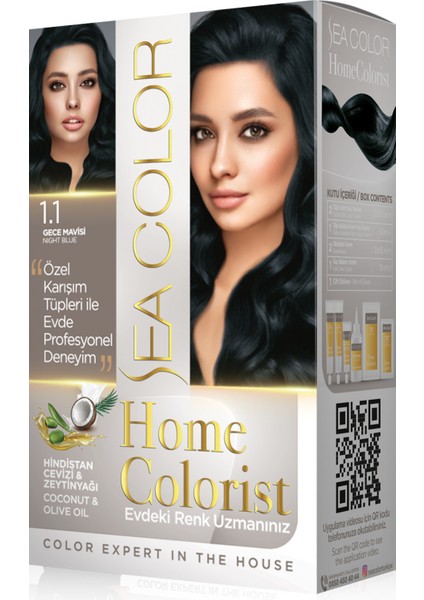 Home Colorist Set Boya 1.1 Gece Mavisi