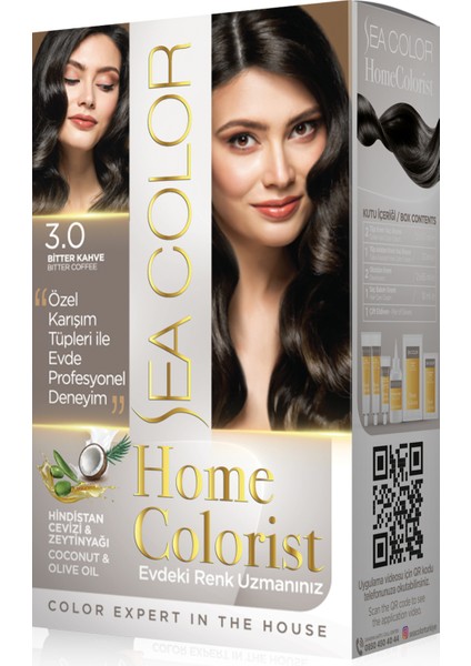 Home Colorist Set Boya 3.0 Bitter Kahve