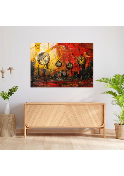 Akan Saatler Cam Duvar Sanatı - Salvador Dali Cam Duvar Sanatı Modern Sanat Salvador Dali fiyatları