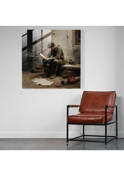 Modern Sanat Eserinin Cam Tablosu: Mürekkep Izleri ile Duygusal Yansımalar fiyatları