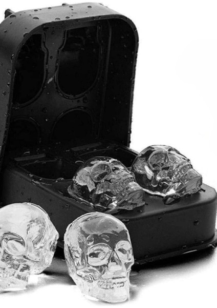 Kuru Kafa Şeklinde Silikon Buz Kalıbı Kokteyl Sunum Buz Kalıbı