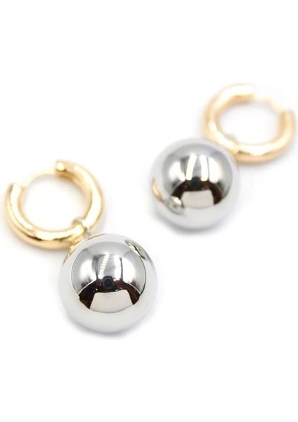 Top Küpe - Gümüş