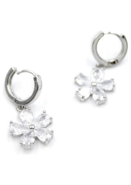 Çiçek Küpe - Beyaz fiyatları