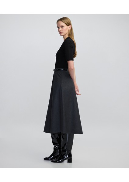 Çift Parça Görünüm Kemerli Elbise IW6250002108036 fırsatları