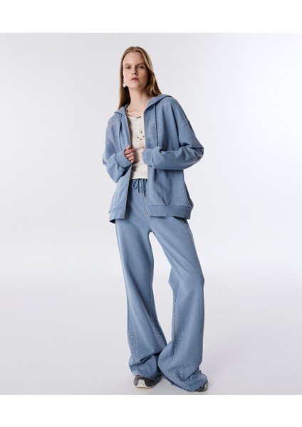 Hotfıx Baskılı Yıkamalı Sweatshırt TW6250091020089 indirimleri