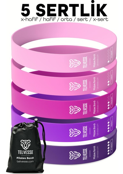 6lı Set Body Trimmer + Pilates Lastiği Seti Mekik Kürek Çekme Spor Kondisyon Egzersiz Aleti Mor modelleri