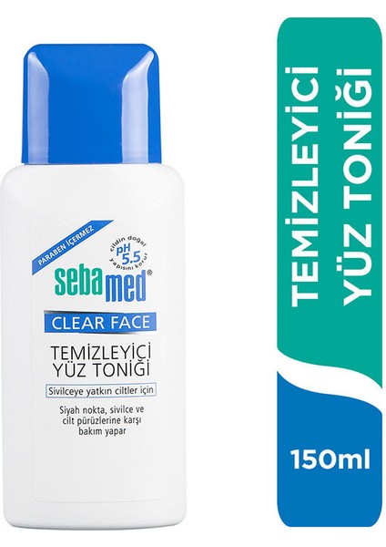 Sebamed Clear Face Akne Karşıtı Yüz Temizleyici Tonik 150 ml fiyatları