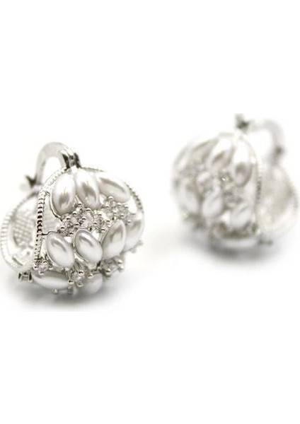 Inci Halka Küpe - Gümüş