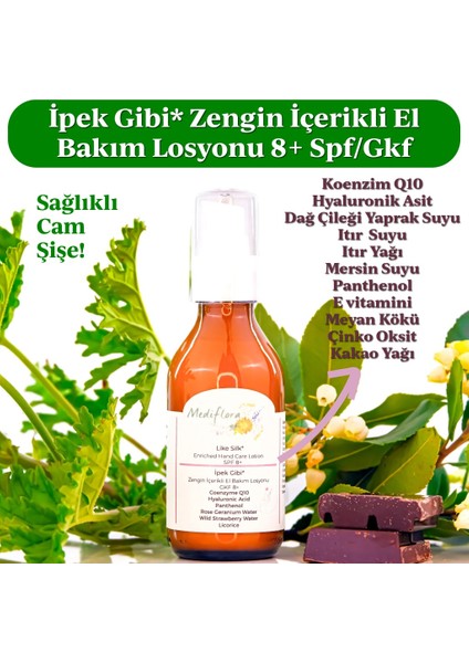 İpek Gibi Zengin İçerikli El Bakım Losyonu