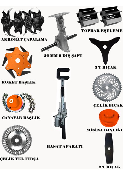 Eısenn New Sitil Özel Set Sırt Tırpan + Çapalama Seti + Zeytin Toplama 12 Parça Full Set modelleri