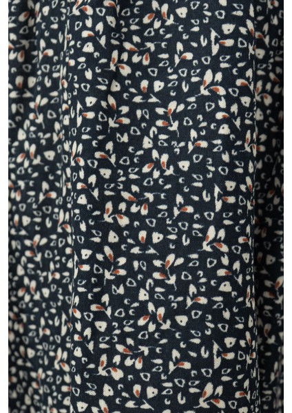 Kadın Etek Dokuma Viskon Pamuklu Kumaş Pıtırcık Model Beli Lastikli Rahat Kesim Tam Kalıp indirimleri