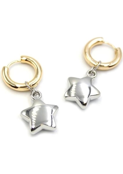 Yıldız Küpe - Gümüş