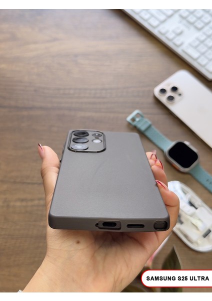 Samsung Galaxy S25 Ultra Uyumlu Süper Ince Mat Ultra Thin Silikon Kılıf fiyatları