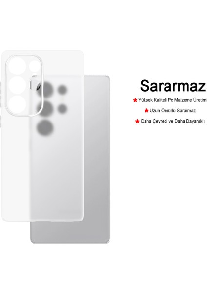 Samsung Galaxy S25 Ultra Uyumlu Süper Ince Mat Ultra Thin Silikon Kılıf indirimleri