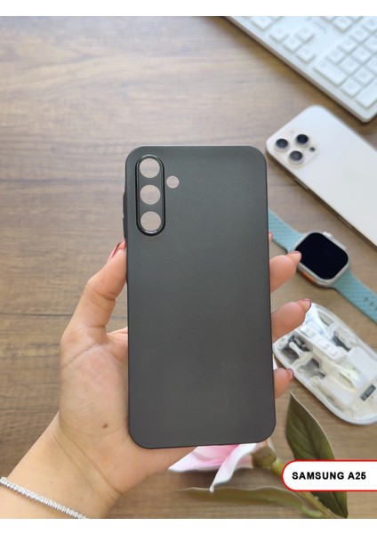 Samsung Galaxy A25 Uyumlu Süper Ince Mat Ultra Thin Silikon Kılıf
