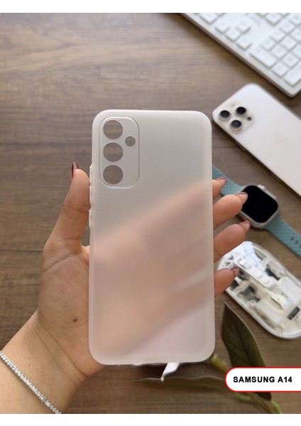 Samsung Galaxy A14 Uyumlu Süper Ince Mat Ultra Thin Silikon Kılıf fırsatları