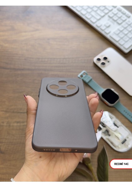Redmi 14C Uyumlu Süper Ince Mat Ultra Thin Silikon Kılıf fiyatları