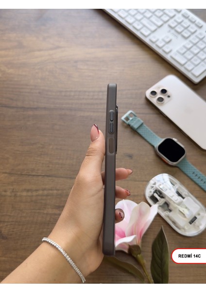 Redmi 14C Uyumlu Süper Ince Mat Ultra Thin Silikon Kılıf modelleri