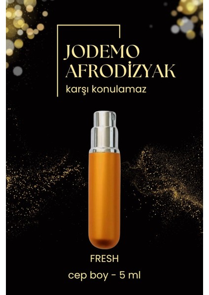 2 Adet Afrodizyak Etkili Erkek Parfüm Cep Boy Fresh 5ml