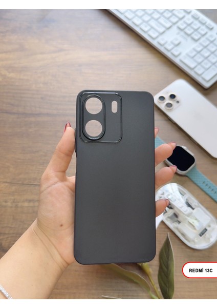 Redmi 13C Uyumlu Süper Ince Mat Ultra Thin Silikon Kılıf modelleri