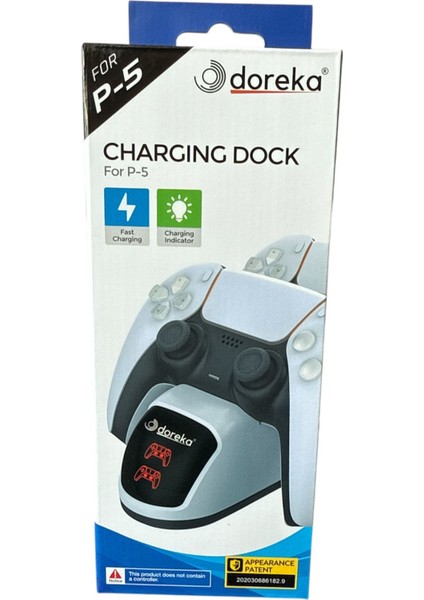 Ps5 Dualsense Şarj Istasyonu Playstation 5 Uyumlu Charging Station TP5-0515B