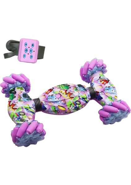 Uzaktan Kumandalı Sarzlı Pembe Akıllı Araba Saati