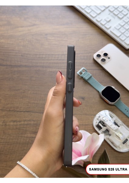 Samsung Galaxy S25 Ultra Uyumlu Süper Ince Mat Ultra Thin Silikon Kılıf modelleri