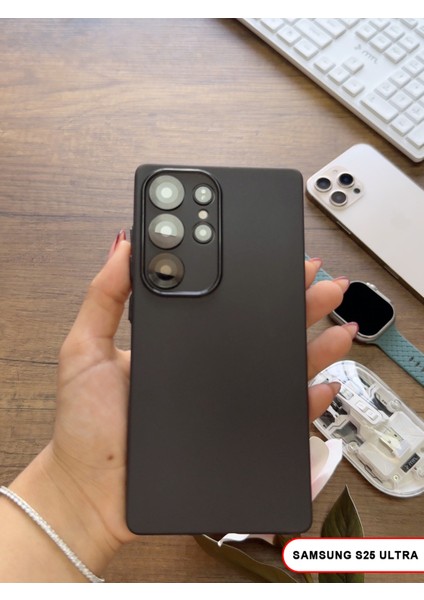 Samsung Galaxy S25 Ultra Uyumlu Süper Ince Mat Ultra Thin Silikon Kılıf fırsatları