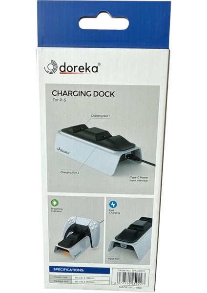 Ps5 Dualsense Şarj Istasyonu Playstation 5 Uyumlu Charging Station - TP5-0521E modelleri