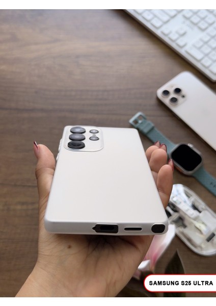 Samsung Galaxy S25 Ultra Uyumlu Süper Ince Mat Ultra Thin Silikon Kılıf fiyatları