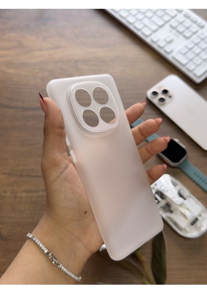 Redmi Note 14 Pro Plus 5g Uyumlu Süper Ince Mat Ultra Thin Silikon Kılıf