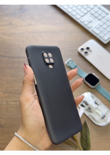Redmi Note 9 Uyumlu Süper Ince Mat Ultra Thin Silikon Kılıf